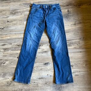 American Eagle Outfitters Dark Blue Straight Jeans
